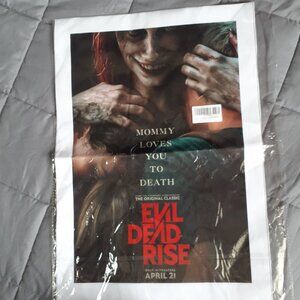 Evil Dead Rise 2023 Canvas Print 14x20 Horror Movie Wall Art